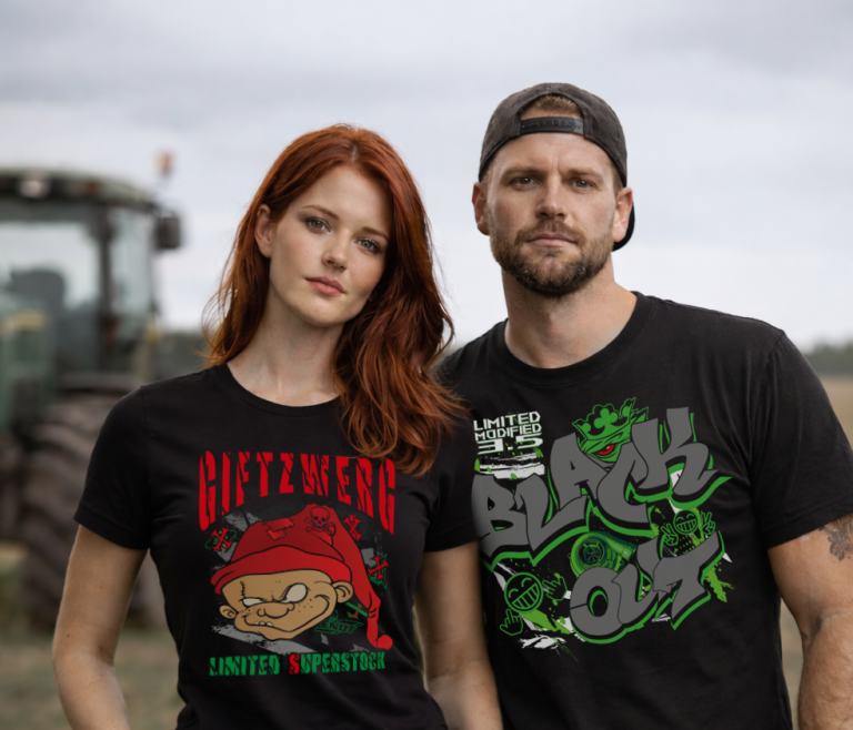 BALTIC X Shirt mit Szene Design – Motorsport und Tractorpulling